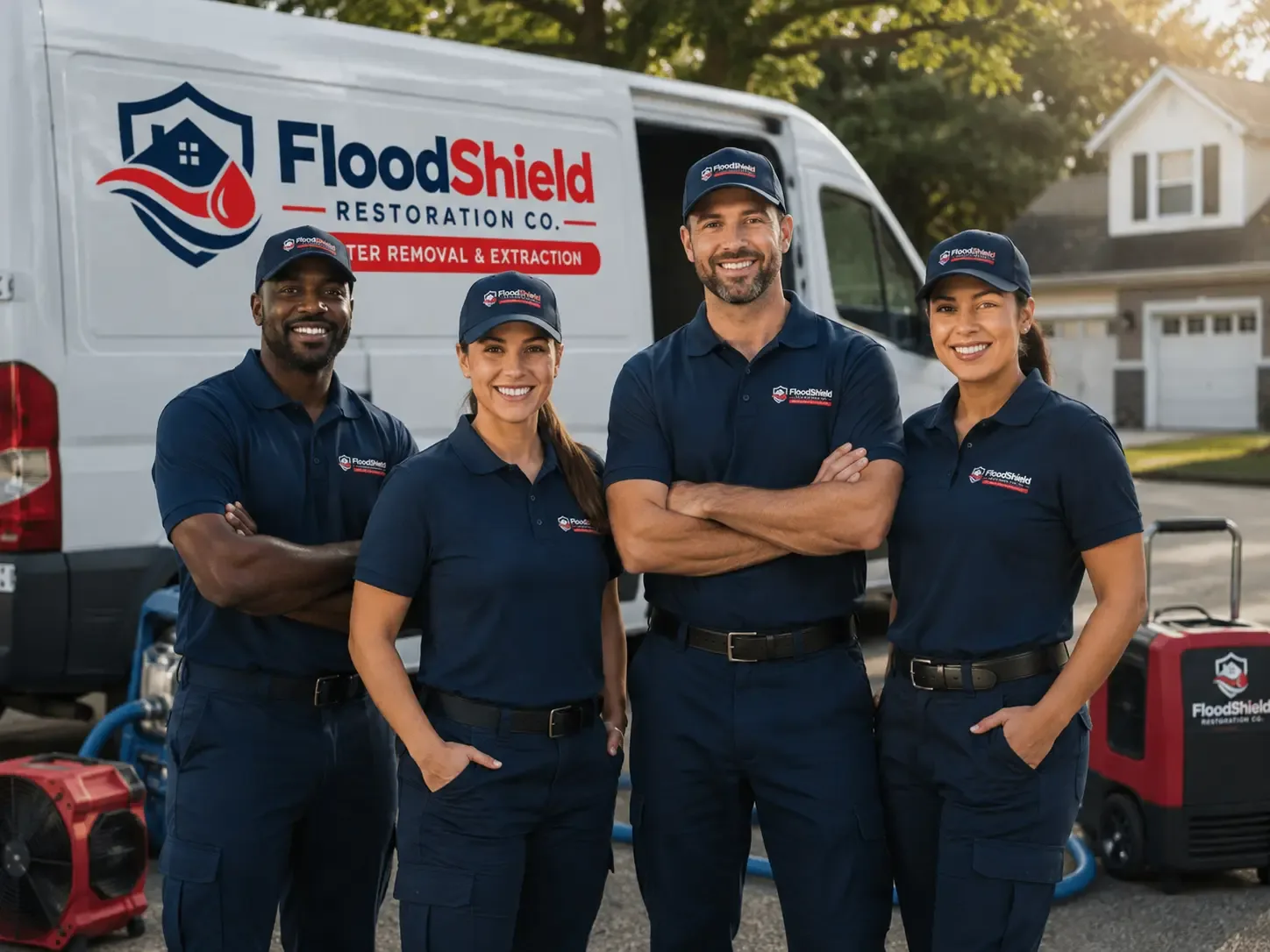 Flood Damage Restoration company in Preemption, IL
